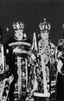 Patriarch Alexei I serving in Moscow, 1946.jpg