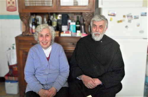 Protopresbyter Boris, Mathushka Helene Bobrinskoy 2013 1.png