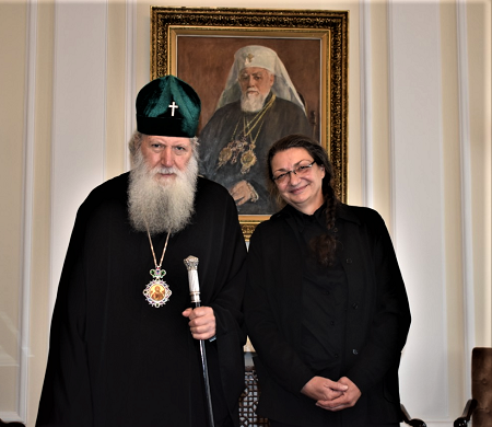 Patriarch Neophyte, Irena Sokolova 1.png