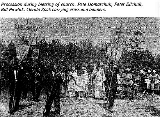 Procession at the sanctification Sandy Lake 1.png