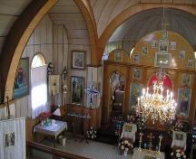 Kysylew Nativity of the Theotokos Church interior.jpg