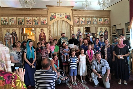 Regina RUs Visit of the Kursk Icon 2016 2.png
