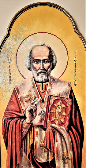Icon Saint Nicholas by Eugene Klimov 2.png