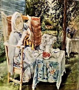 Painting of Mimka, Nanny of Olga Alexandrovna.jpg