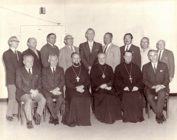 Archbishop Sylvester and Church Comittee S.jpg