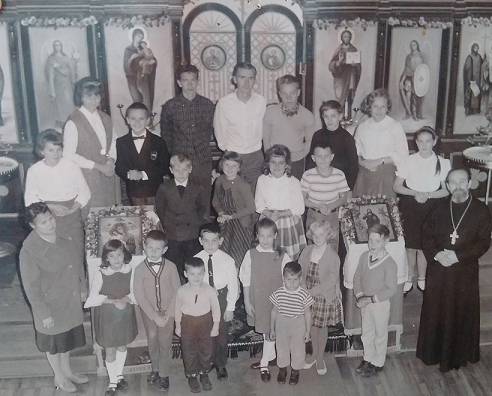Father Oleh and parish youth CCBS.png